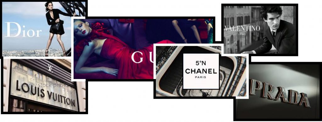 Mode PRADA, Gucci, Valentino, Louis Vuitton, Chanel