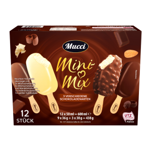 Mucci - Mini Mix 3 verschiedene Schokoladensorten